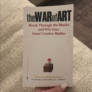 The War of Art by: Steven Pressfield. Paperback.